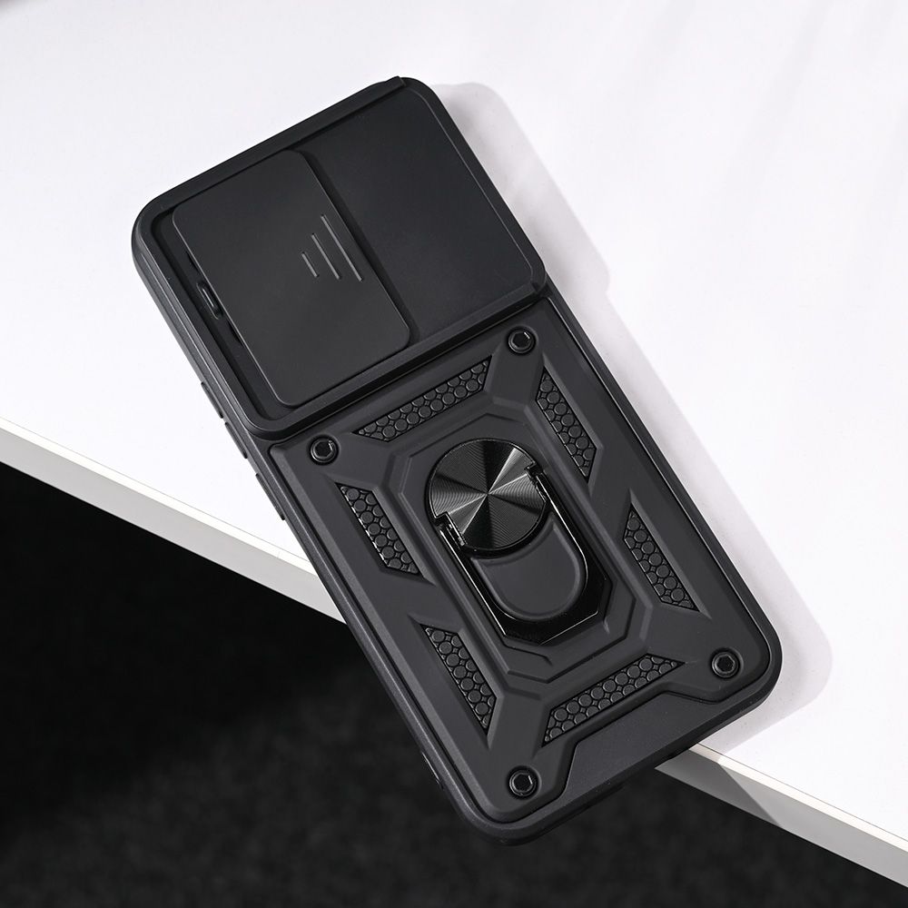 Maska za Honor X8c — Hard Shield, crna