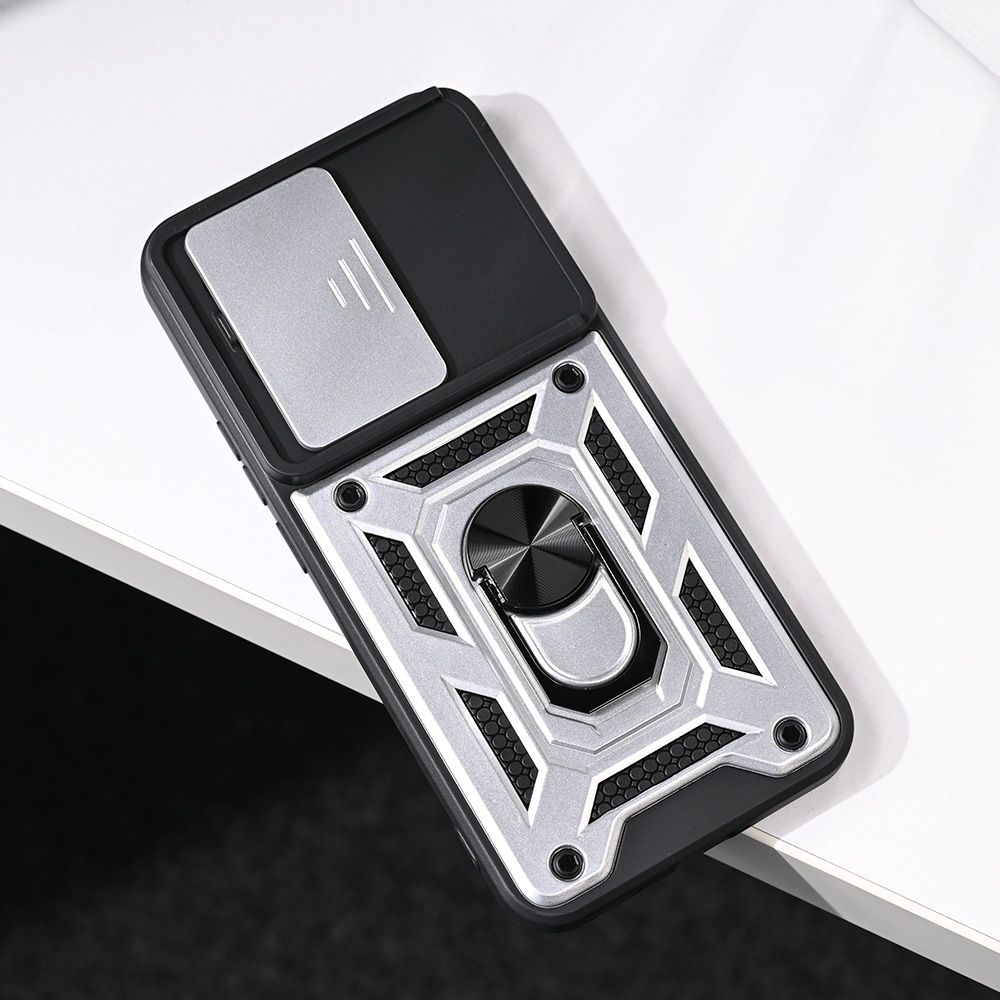 Maska za Honor X8c — Hard Shield, srebrna