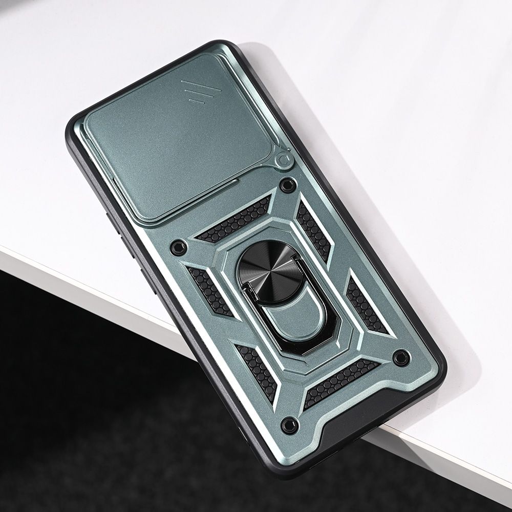 Maska za Samsung — Hard Shield, tamno zelena