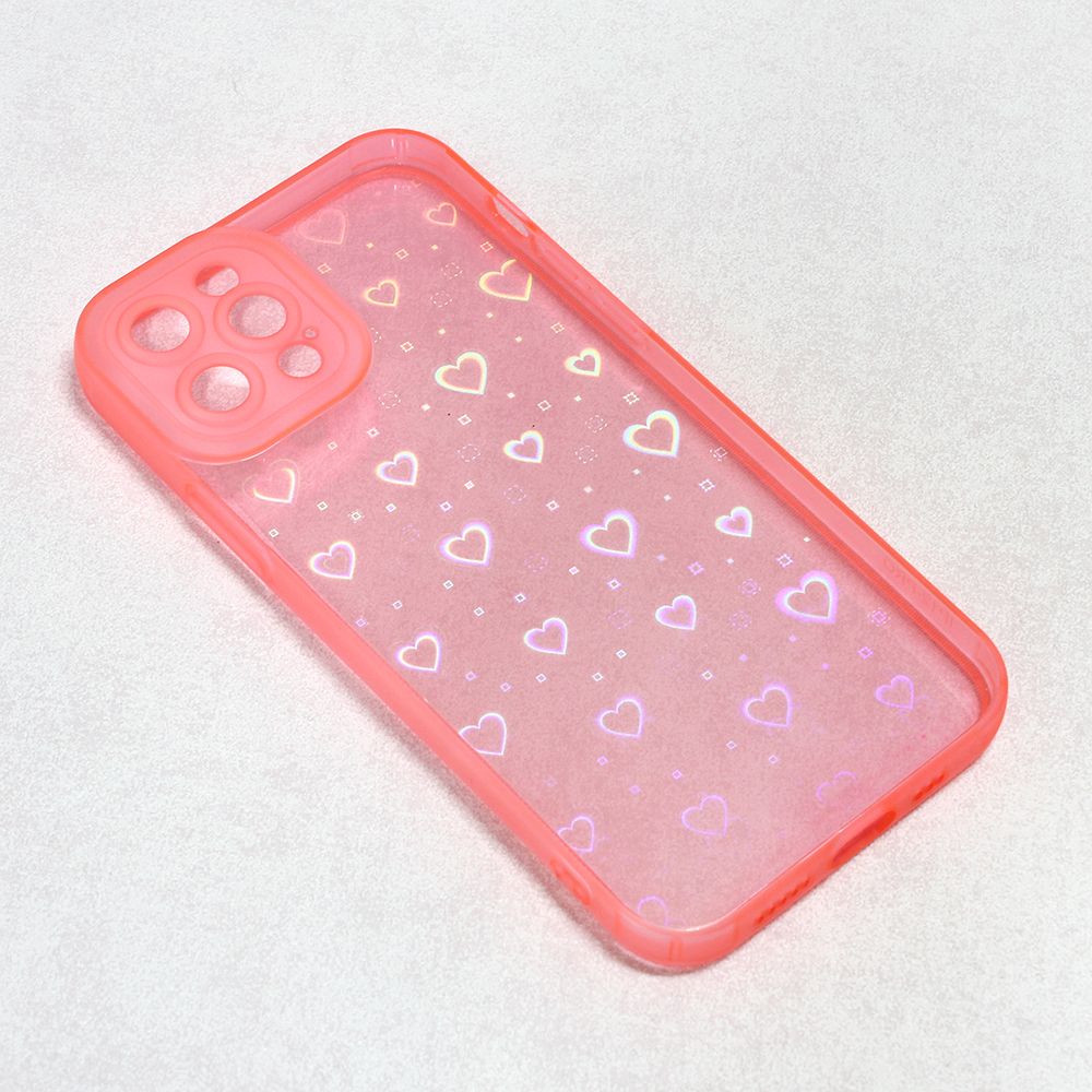 Maska za Apple iPhone 12 Pro — Heart Color IMD, roze