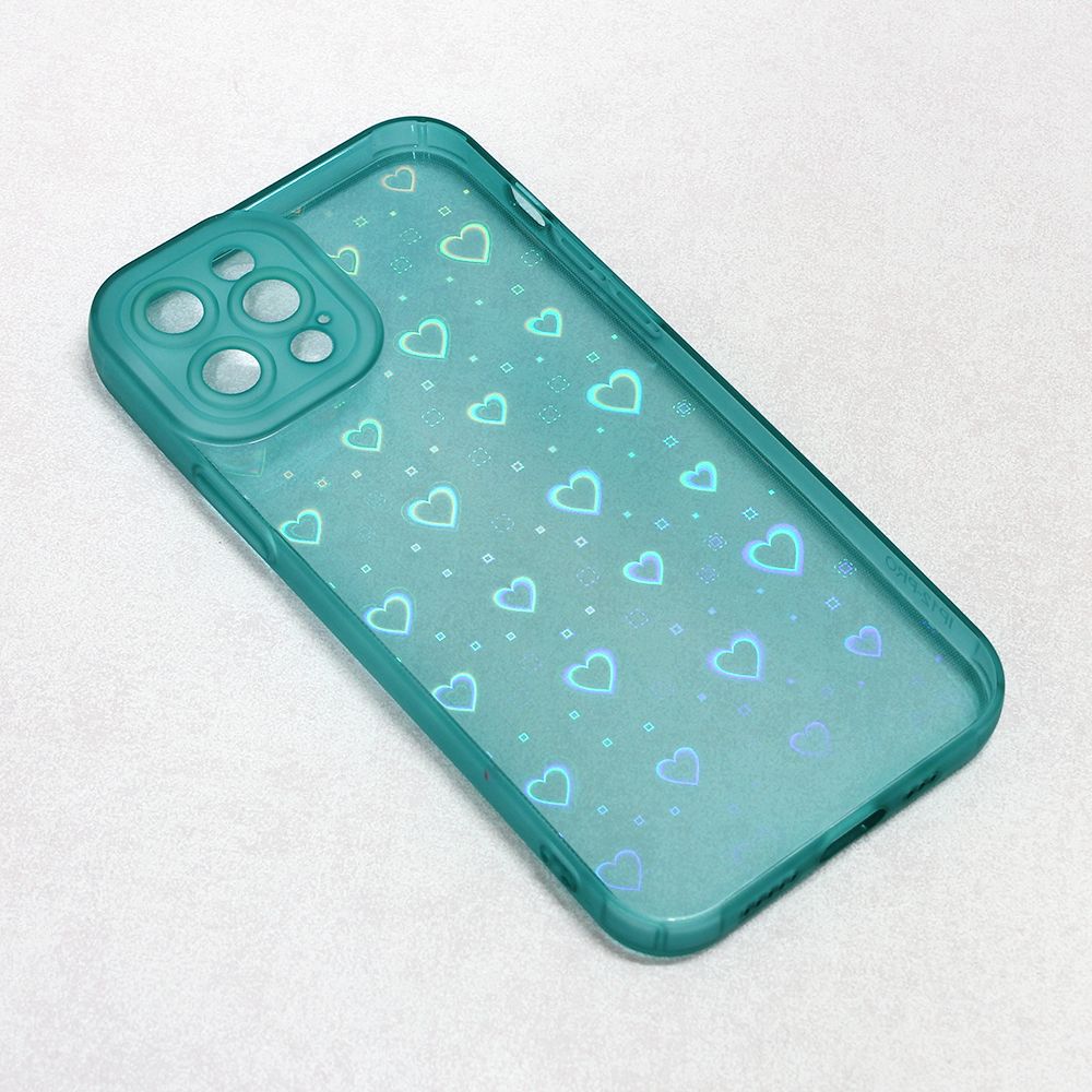 Maska za Apple iPhone 12 Pro — Heart Color IMD, tamno zelena