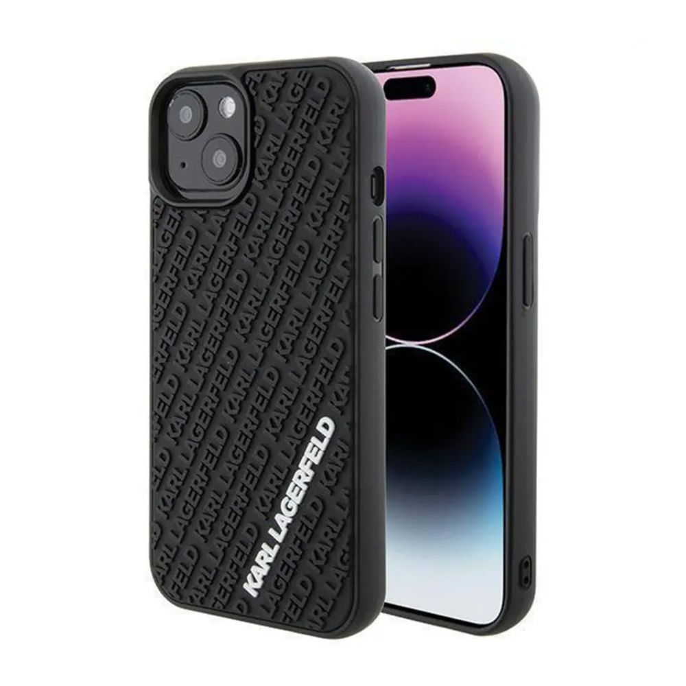 Maska za Apple iPhone 15 — Karl Lagerfeld Hc 3D Multi Logo
