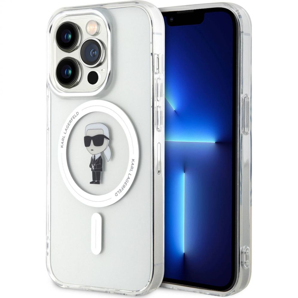 Maska za Apple iPhone 15 Pro — Karl Lagerfeld Hc Magsafe IML Ikonik
