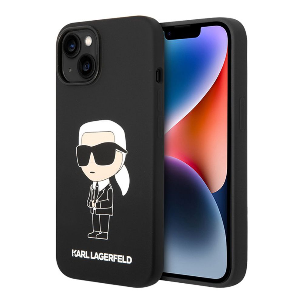 Maska za Apple iPhone 15 — Karl Lagerfeld Hc Silicone NFT Ikonik