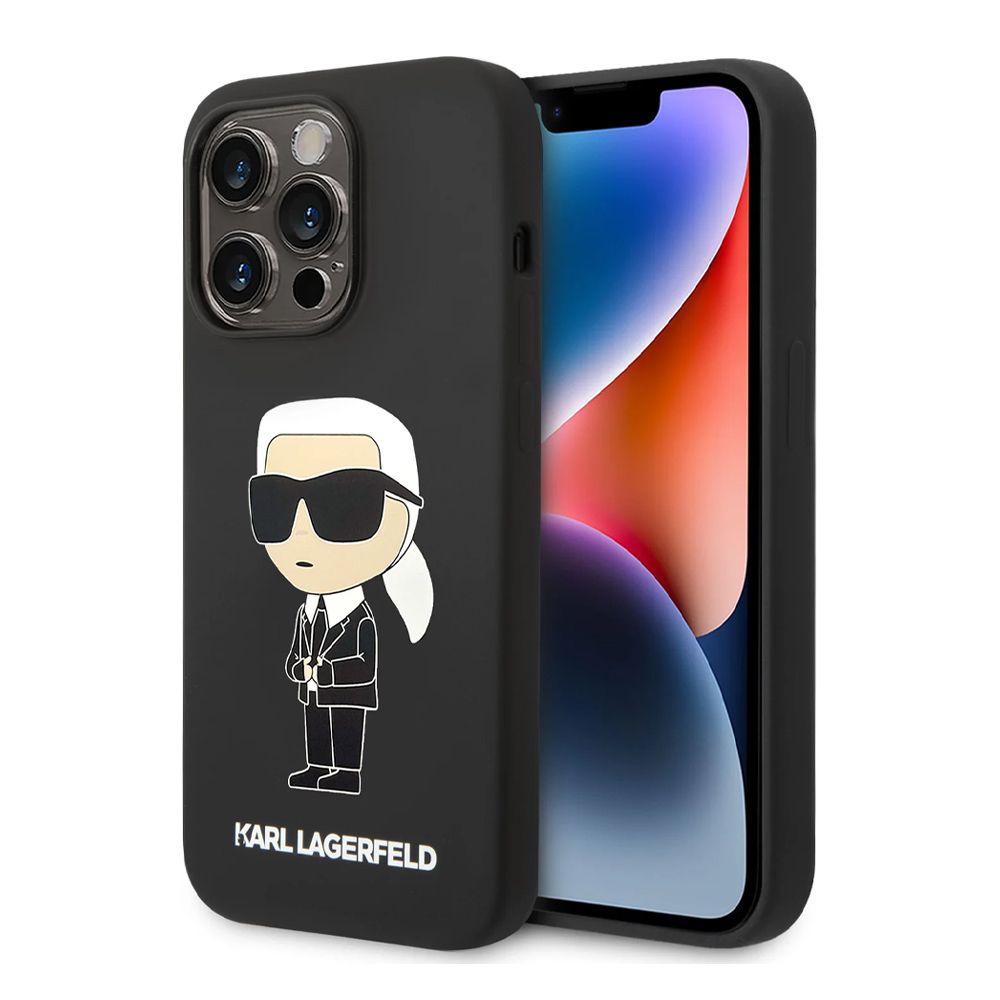Maska za Apple iPhone 15 Pro Max — Karl Lagerfeld Hc Silicone NFT Ikonik