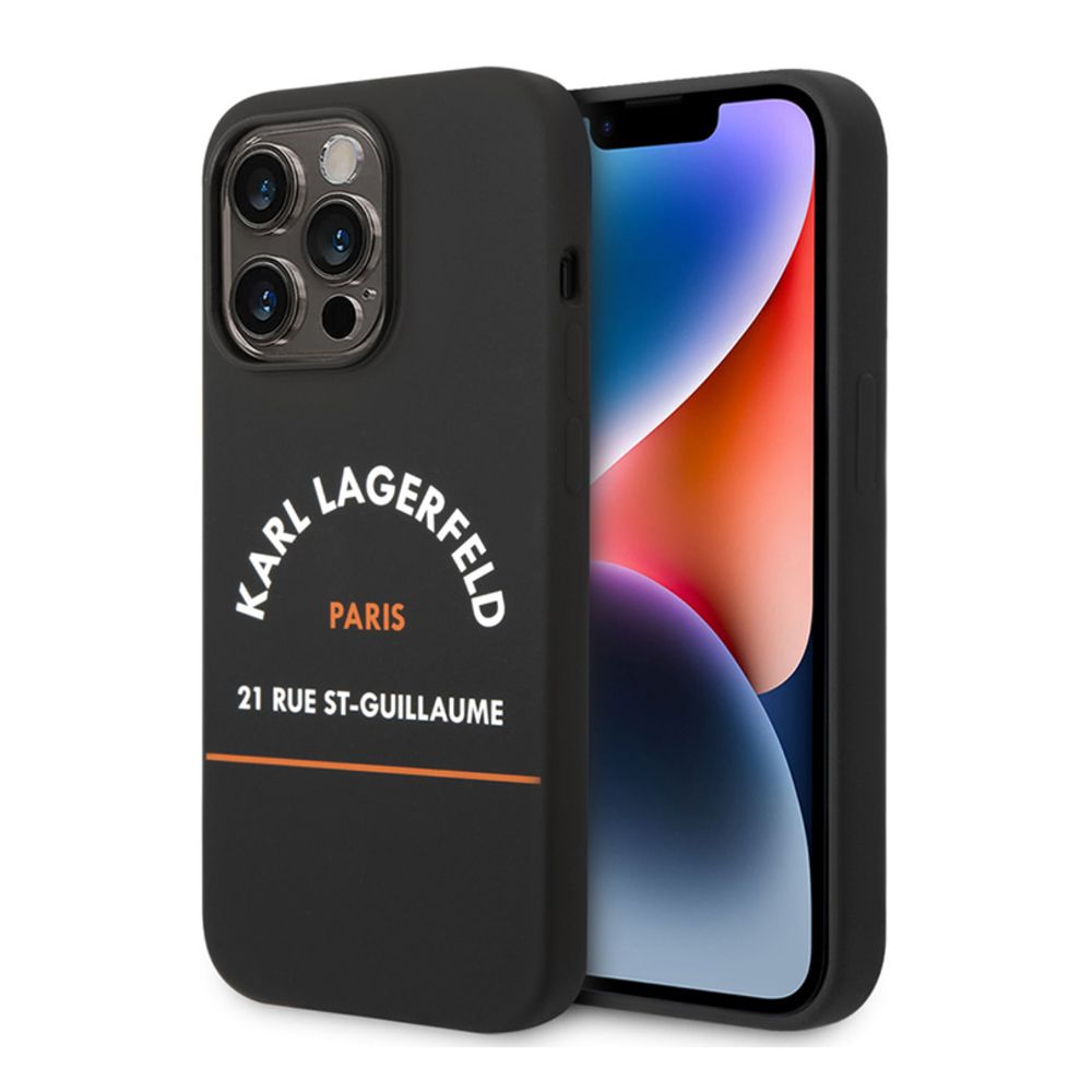 Maska za Apple iPhone 14 Pro — Karl Lagerfeld Hc Silicone RSG