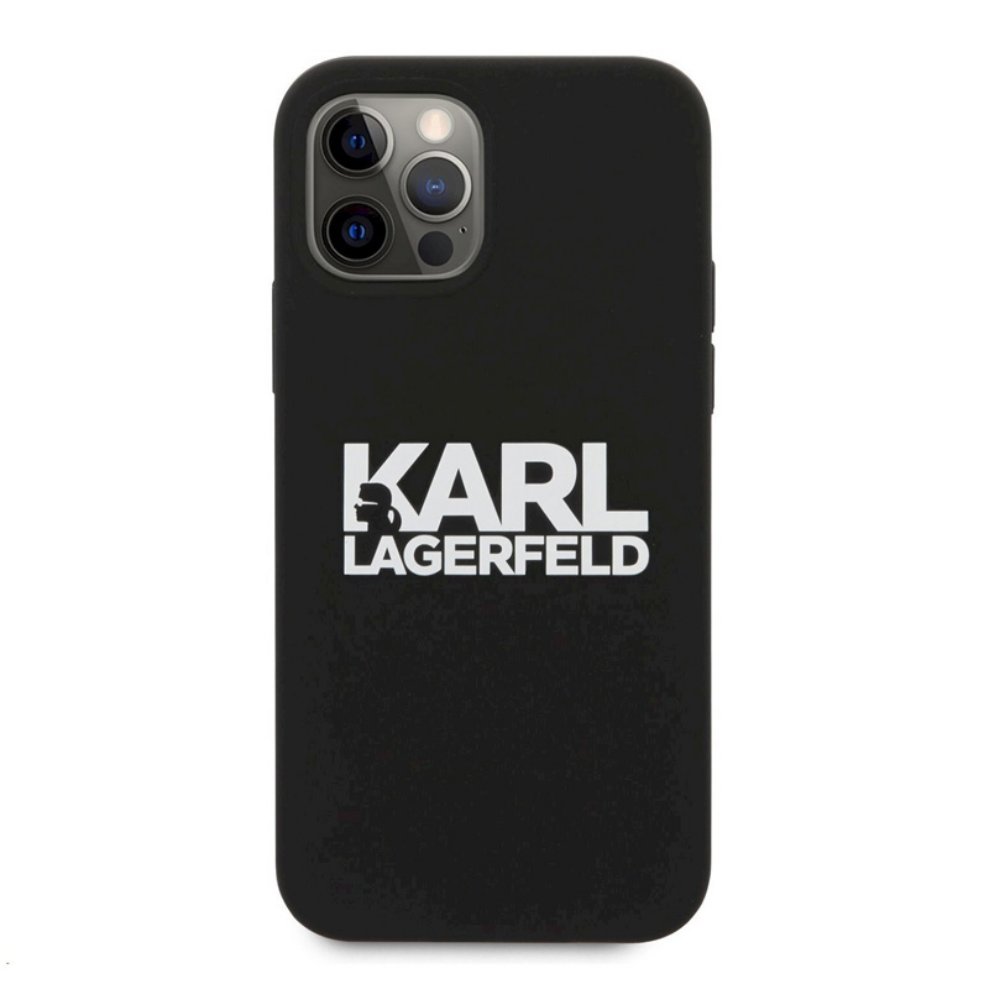 Maska za Apple iPhone 12 Pro Max — Karl Lagerfeld Hc Silikone Stack Logo