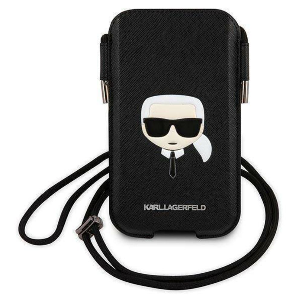 Maska — Karl Lagerfeld Pouch Pu Saffiano Karl Head Large za