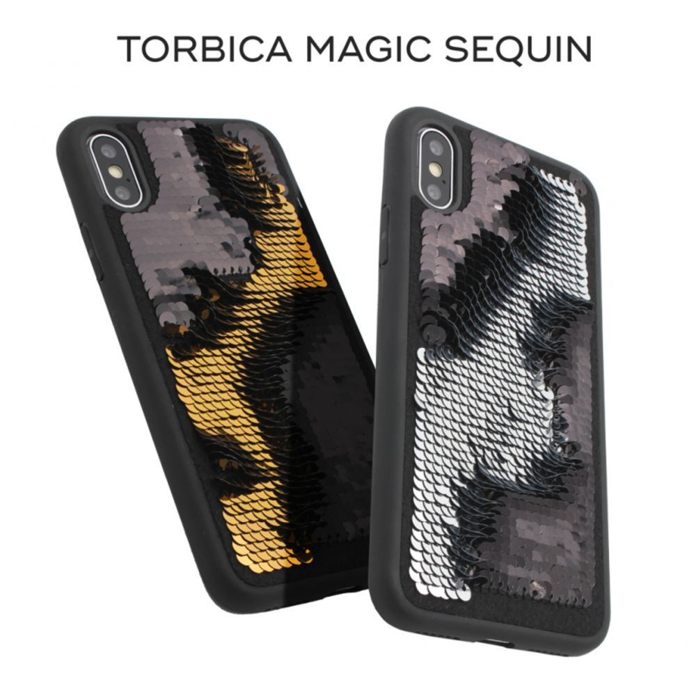 Maska za Apple iPhone 6s — Magic Sequin, srebrna