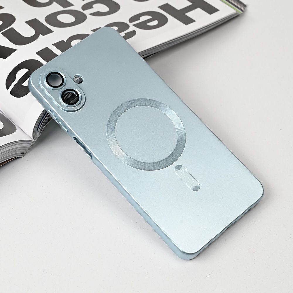 Maska za Samsung Galaxy A07 — Magsafe Chrome, plava