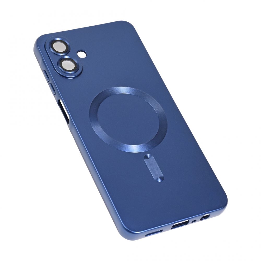 Maska za Samsung Galaxy A07 — Magsafe Chrome, tamno plava