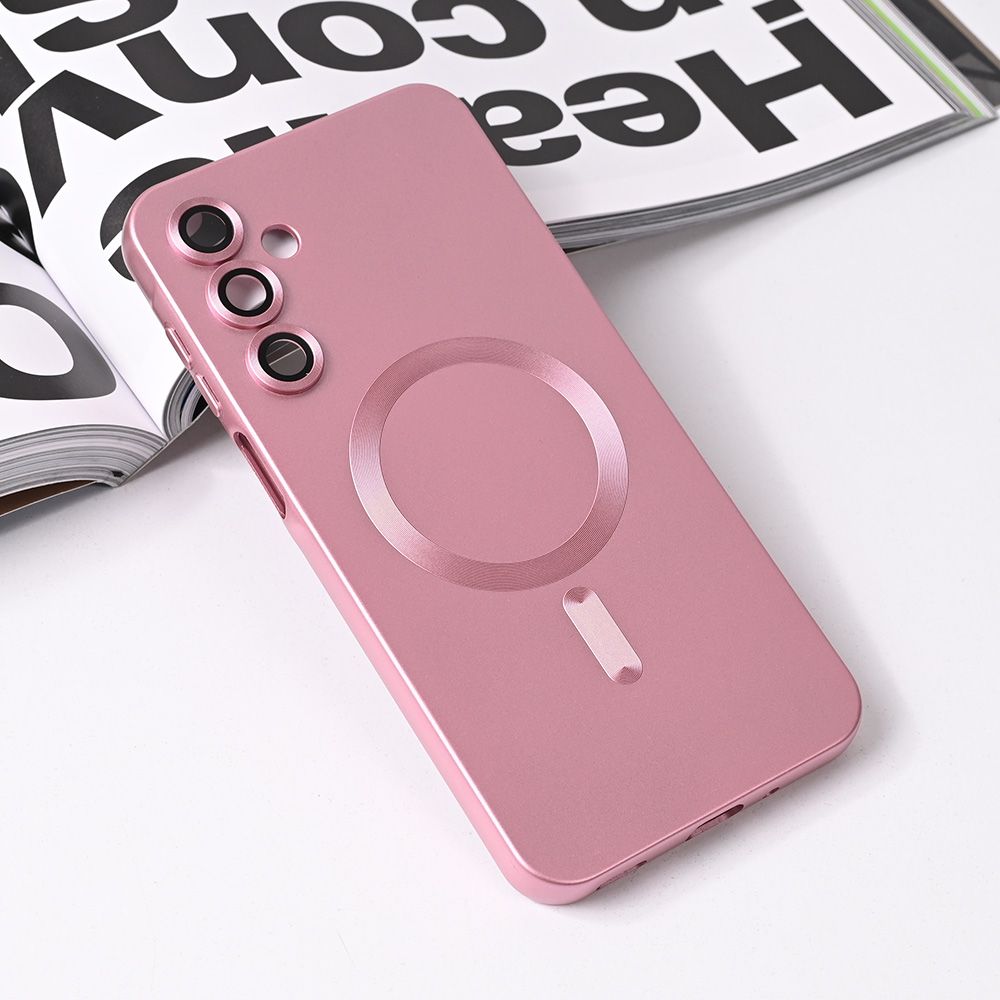 Maska za Samsung Galaxy A16 4G — Magsafe Chrome, roze