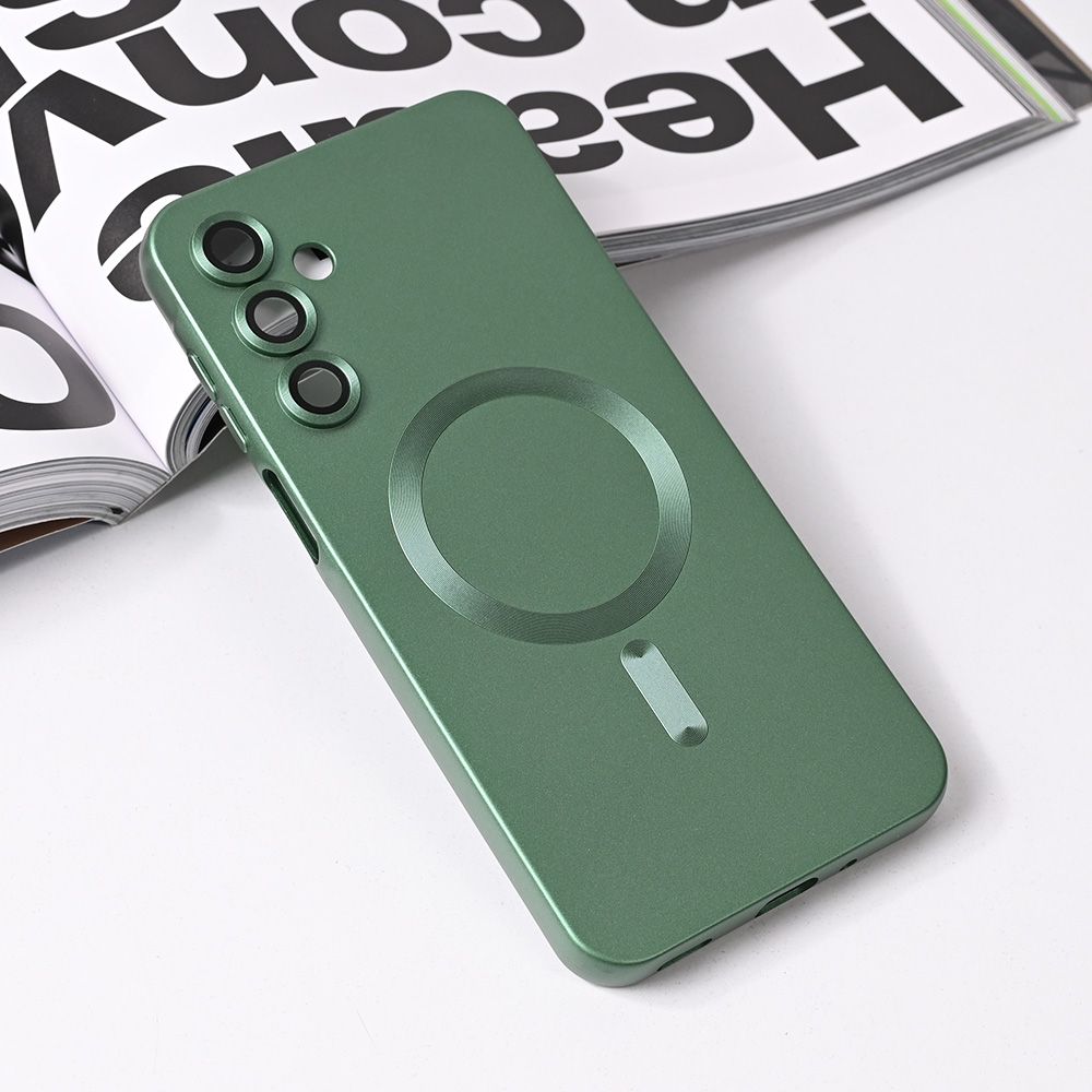 Maska za Samsung Galaxy A16 4G — Magsafe Chrome, zelena