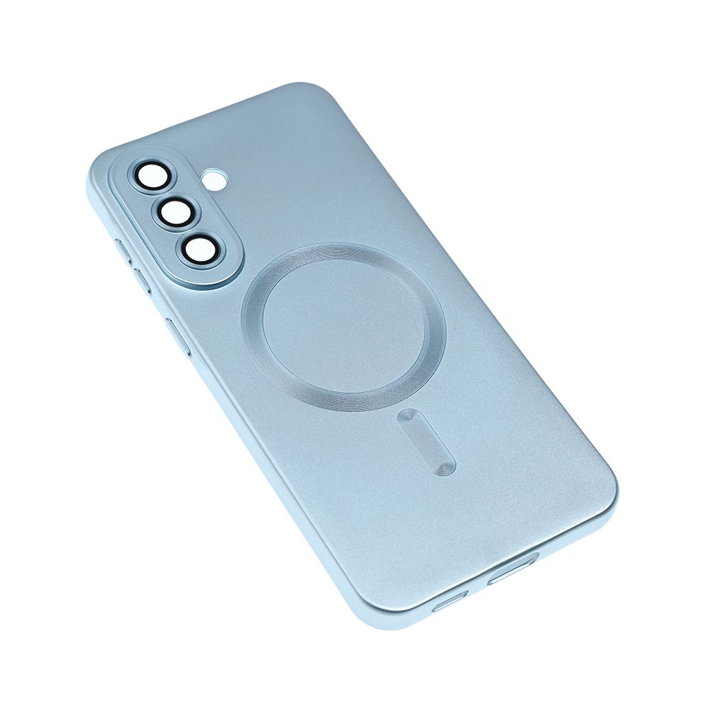 Maska za Samsung Galaxy A37 5G — Magsafe Chrome, plava