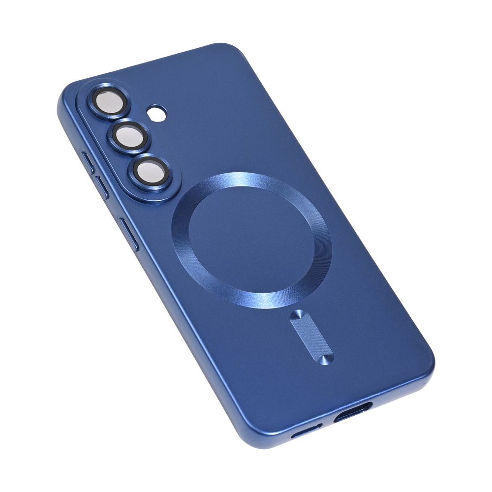 Maska za Samsung Galaxy S26 — Magsafe Chrome, tamno plava
