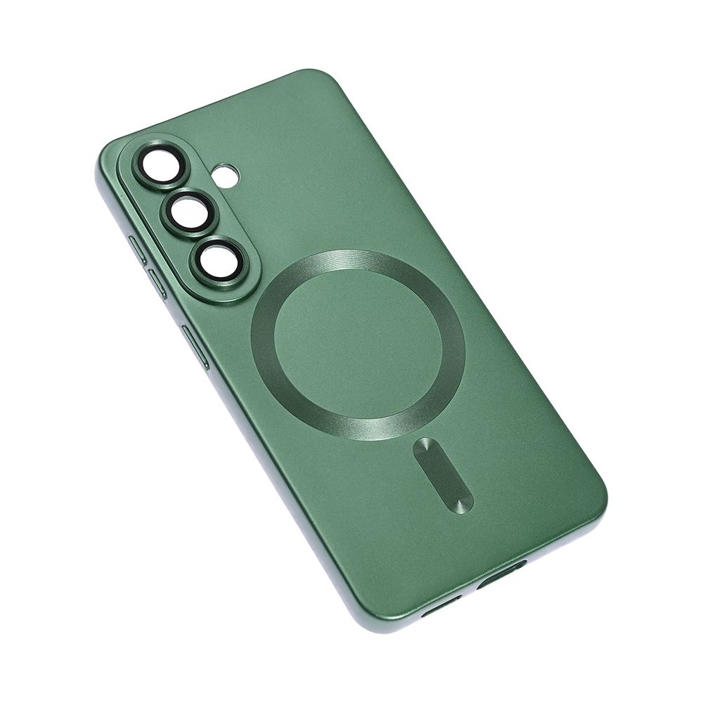 Maska za Samsung Galaxy S26 — Magsafe Chrome, zelena