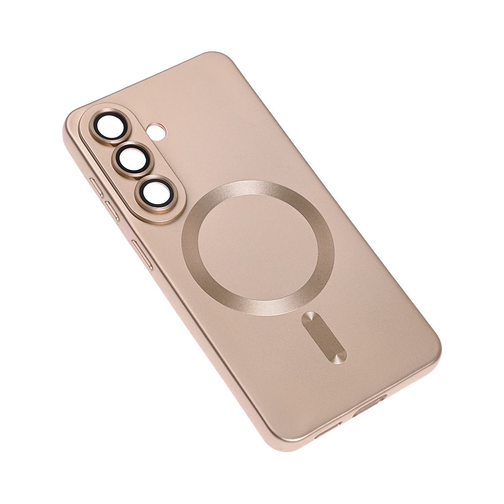 Maska za Samsung Galaxy S26 — Magsafe Chrome, zlatna