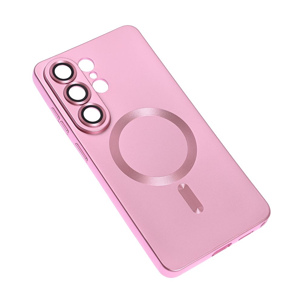Maska za Samsung Galaxy S26 Ultra — Magsafe Chrome, roze
