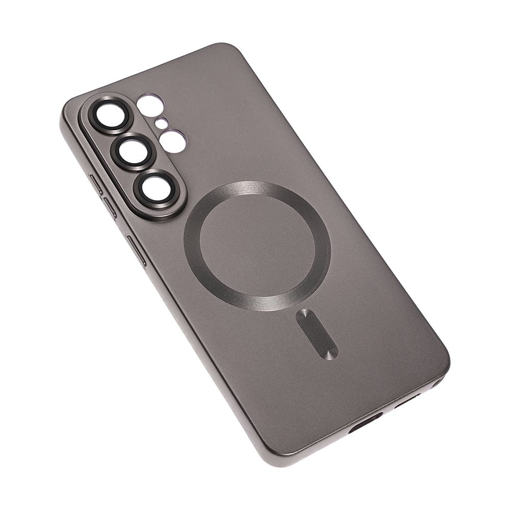 Maska za Samsung Galaxy S26 Ultra — Magsafe Chrome, siva