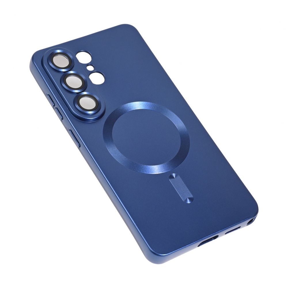 Maska za Samsung Galaxy S26 Ultra — Magsafe Chrome, tamno plava