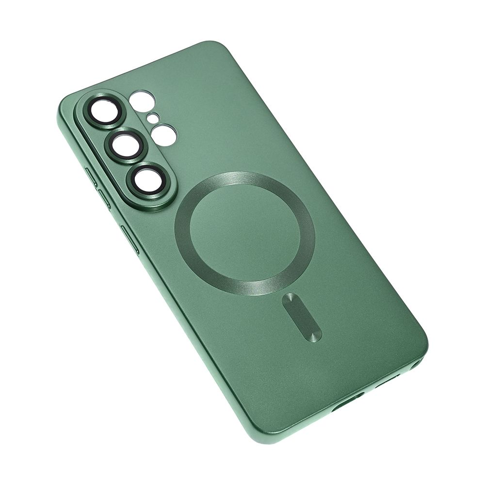 Maska za Samsung Galaxy S26 Ultra — Magsafe Chrome, zelena