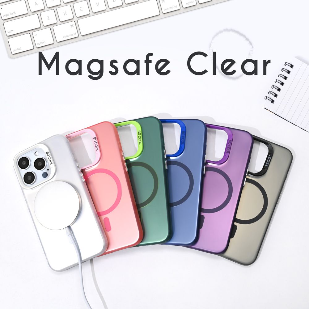 Maska za Apple iPhone 13 — Magsafe Clear, crna