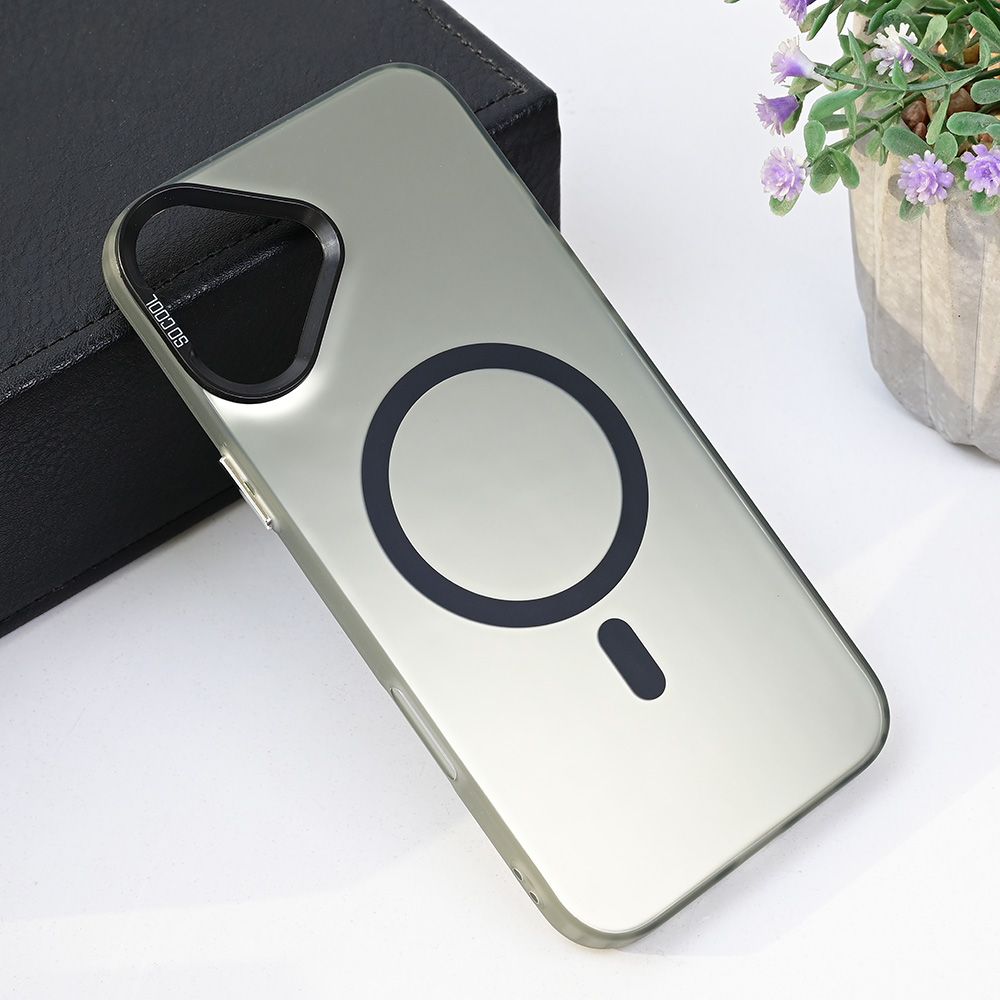 Maska za Apple iPhone 16 Plus — Magsafe Clear, crna