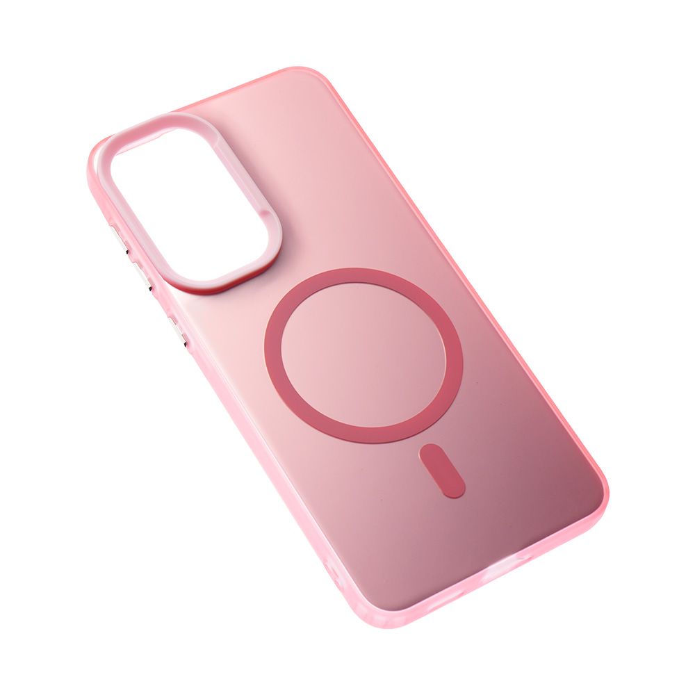 Maska za Samsung Galaxy A57 5G — Magsafe Clear, roze