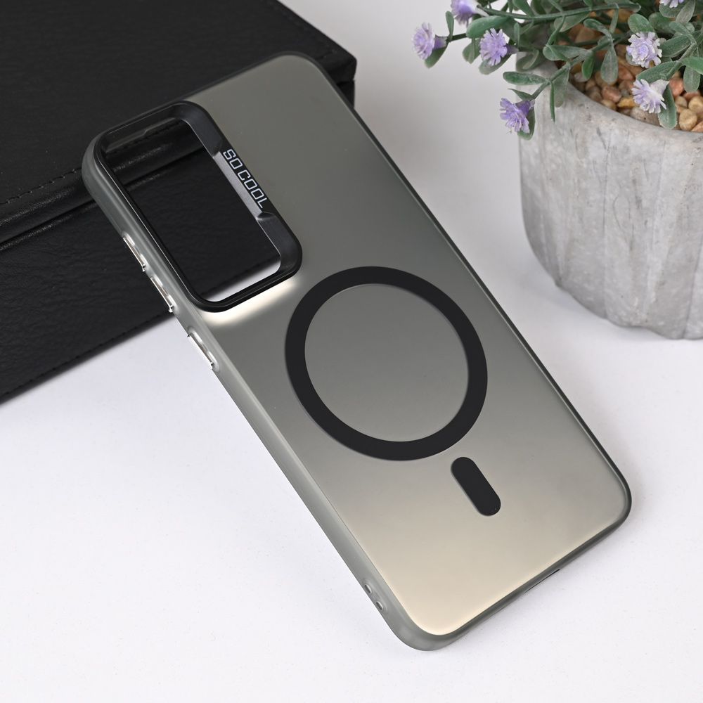 Maska za Samsung Galaxy S25 Plus — Magsafe Clear, crna