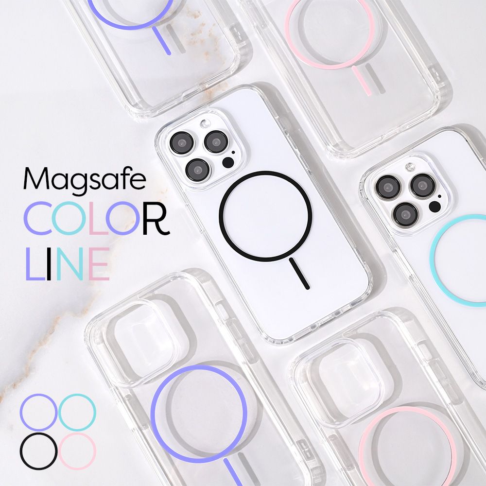 Maska za Apple iPhone 16 Pro — Magsafe Color Line, plava