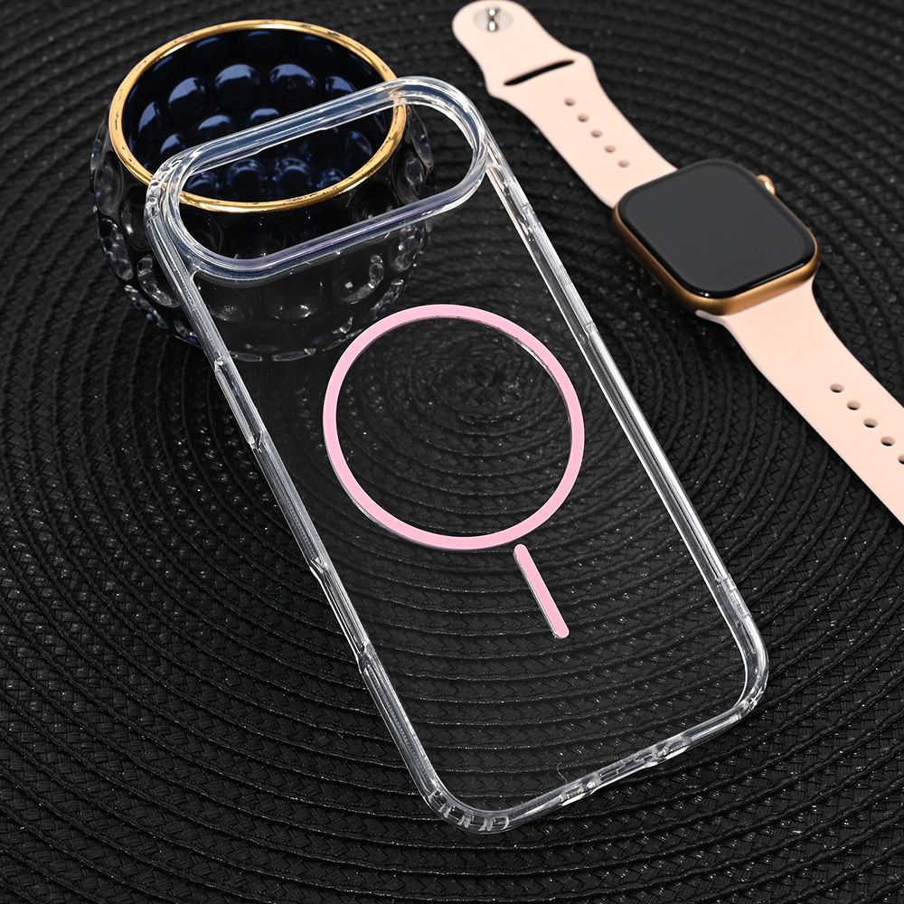 Maska za Apple iPhone 17 Air — Magsafe Color Line, roze
