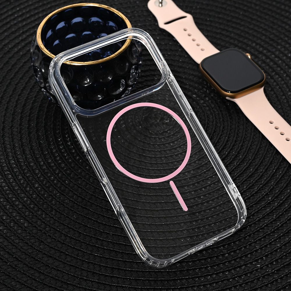 Maska za Apple iPhone 17 Pro — Magsafe Color Line, roze
