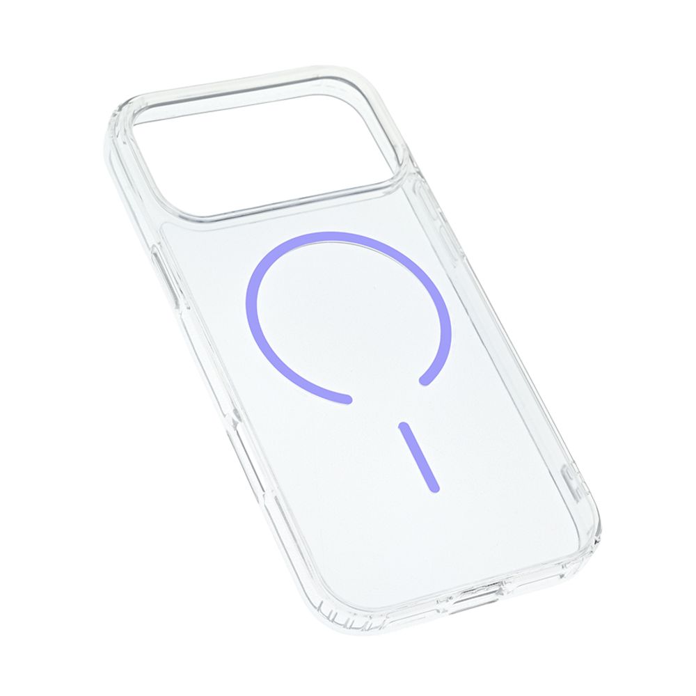 Maska za Apple iPhone 17 Pro Max — Magsafe Color Line, ljubicasta