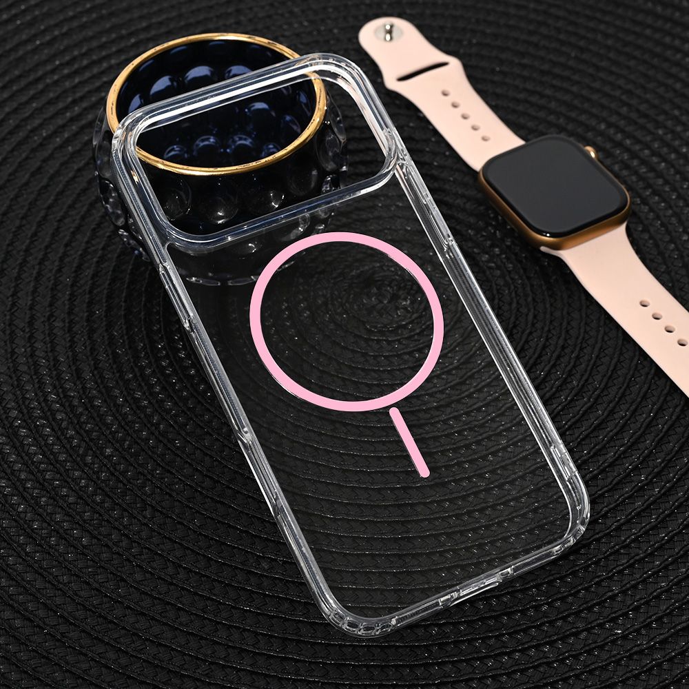 Maska za Apple iPhone 17 Pro Max — Magsafe Color Line, roze
