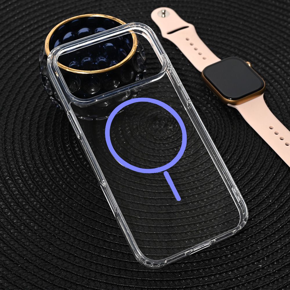 Maska za Apple iPhone 17 Pro Max — Magsafe Color Line, ljubicasta