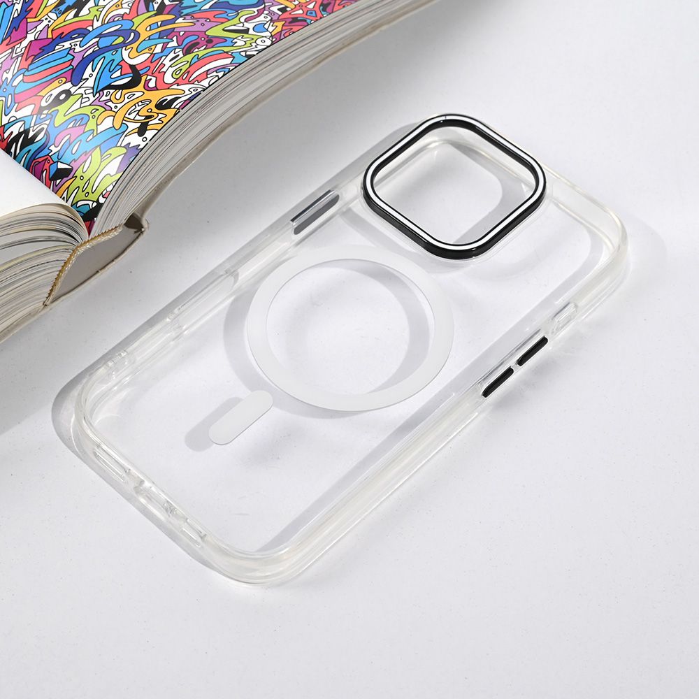 Maska za Apple iPhone 16 Pro — Magsafe Color Pop, bela