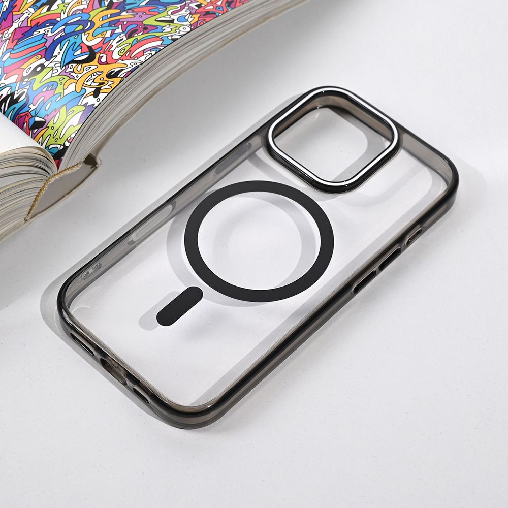 Maska za Apple iPhone 16 Pro — Magsafe Color Pop, crna