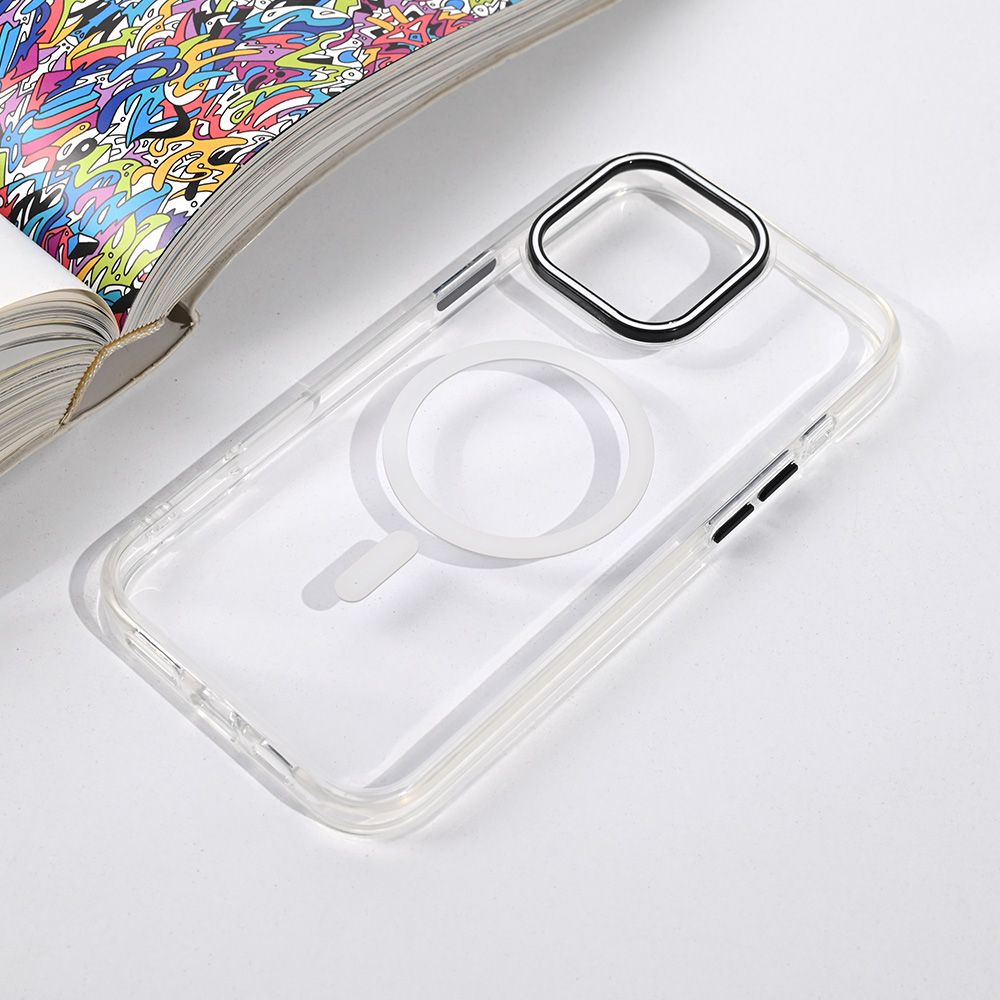 Maska za Apple iPhone 16 Pro Max — Magsafe Color Pop, bela