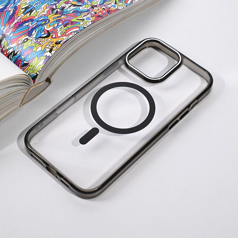 Maska za Apple iPhone 16 Pro Max — Magsafe Color Pop, crna