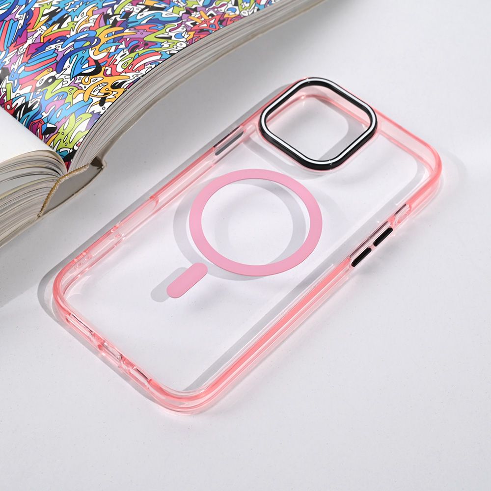 Maska za Apple iPhone 16 Pro Max — Magsafe Color Pop, roze