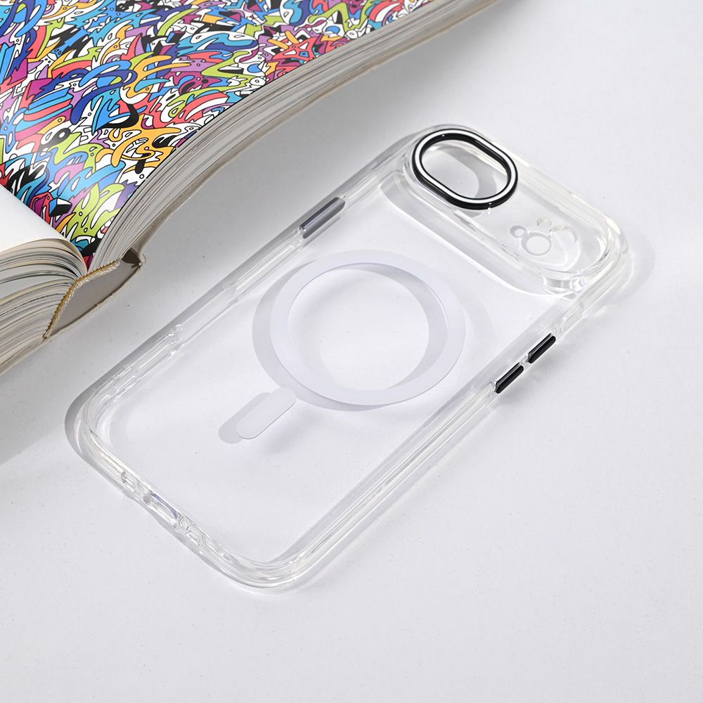 Maska za Apple iPhone 17 Air — Magsafe Color Pop, bela