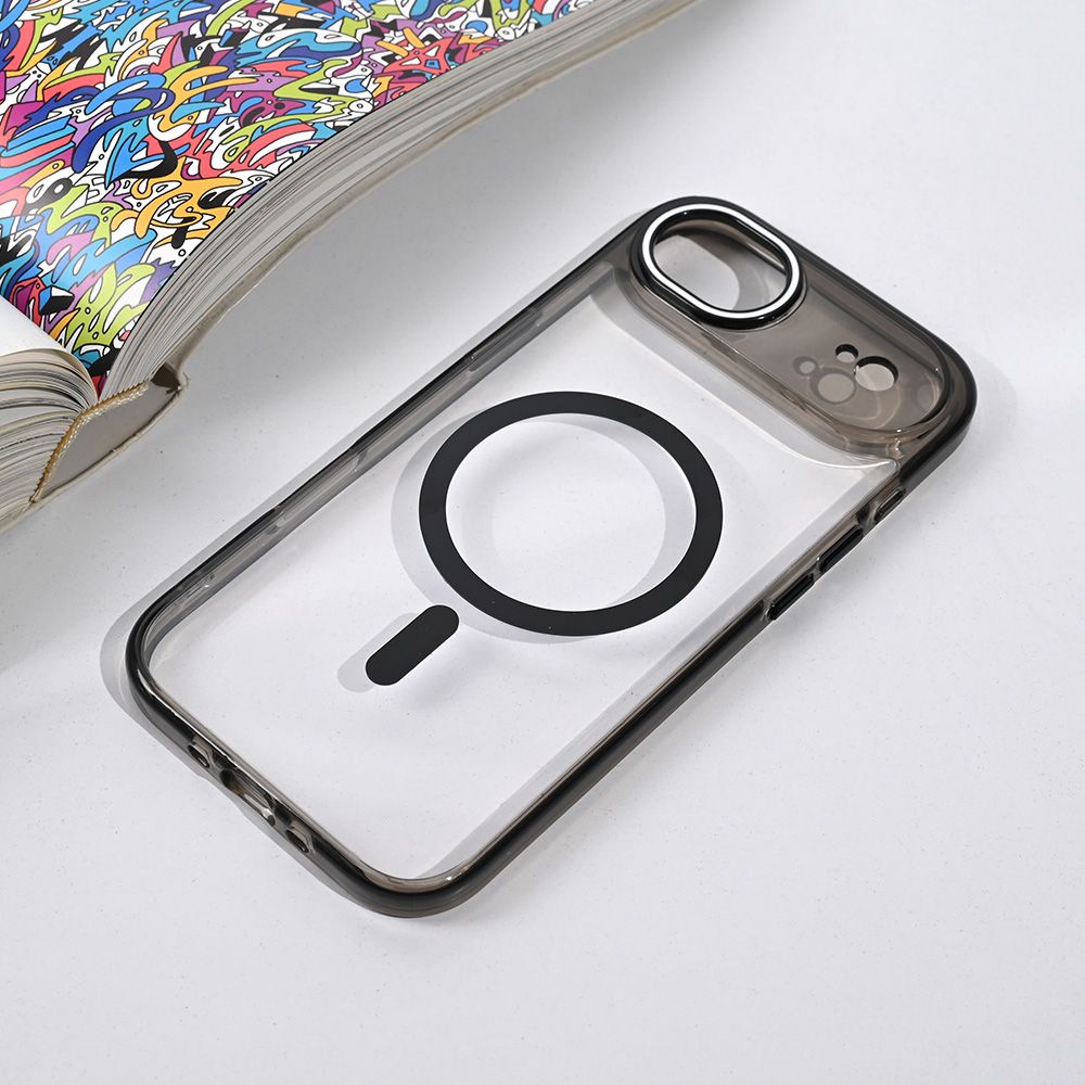 Maska za Apple iPhone 17 Air — Magsafe Color Pop, crna