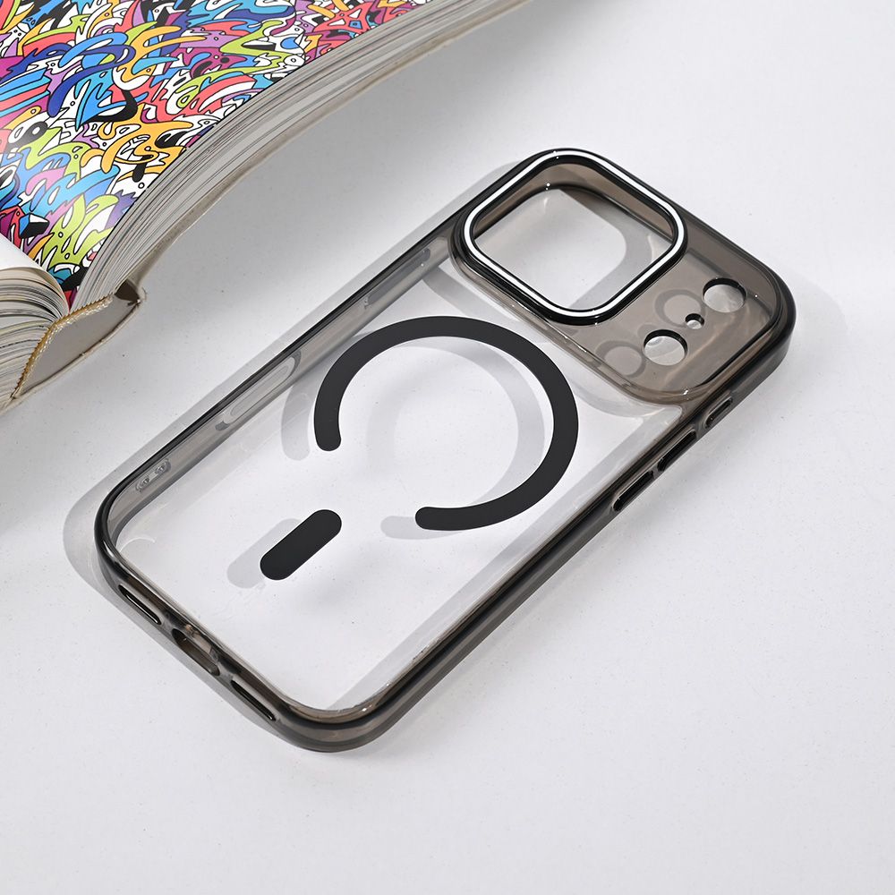 Maska za Apple iPhone 17 Pro — Magsafe Color Pop, crna