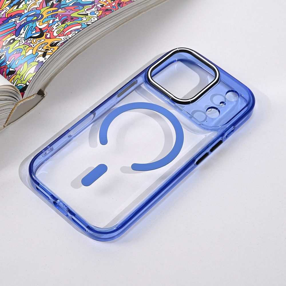 Maska za Apple iPhone 17 Pro — Magsafe Color Pop, plava