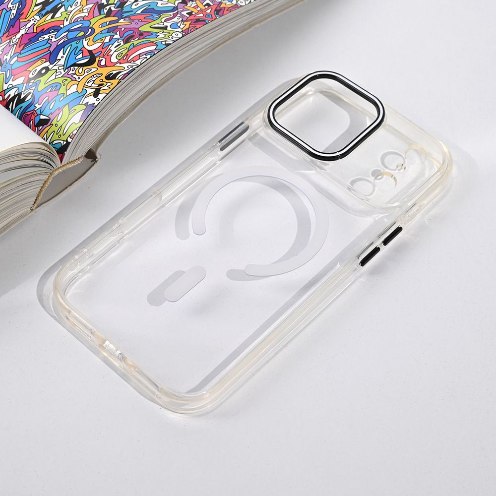 Maska za Apple iPhone 17 Pro Max — Magsafe Color Pop, bela