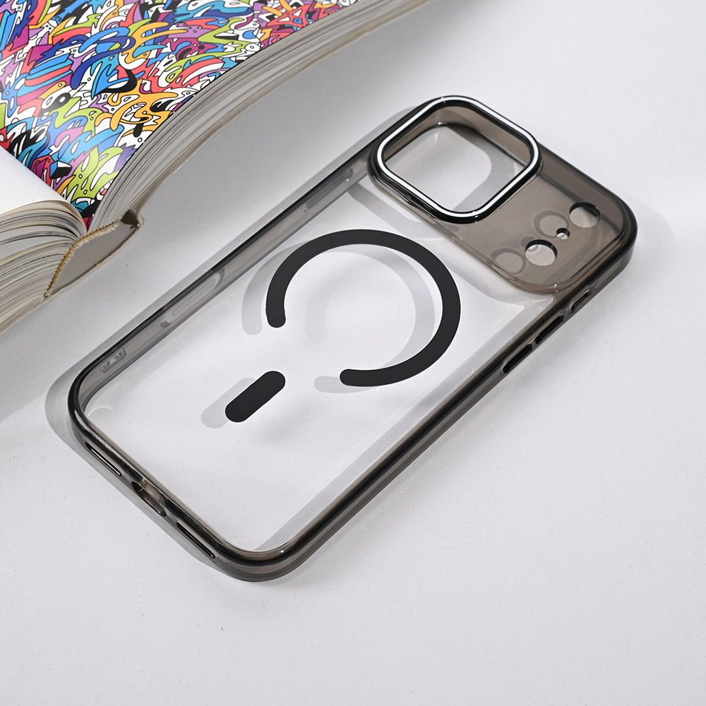 Maska za Apple iPhone 17 Pro Max — Magsafe Color Pop, crna