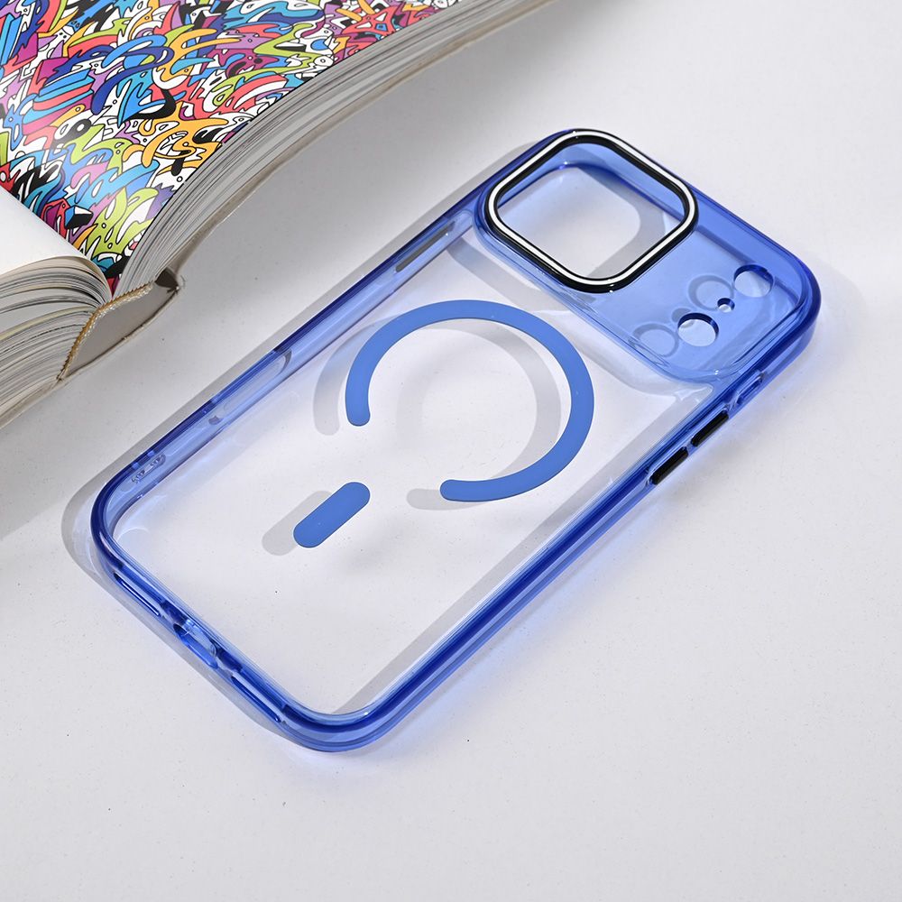 Maska za Apple iPhone 17 Pro Max — Magsafe Color Pop, plava