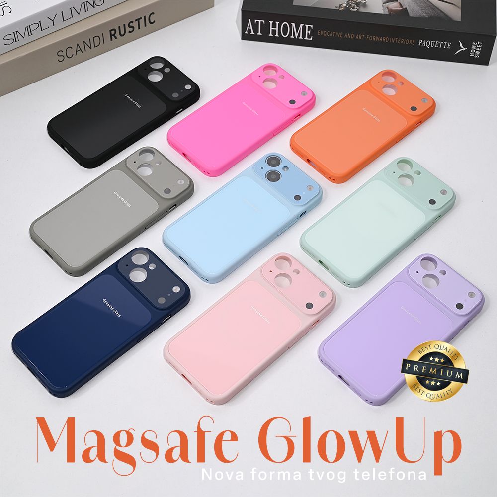Maska za Apple iPhone 13 — Magsafe GlowUp, tamno plava