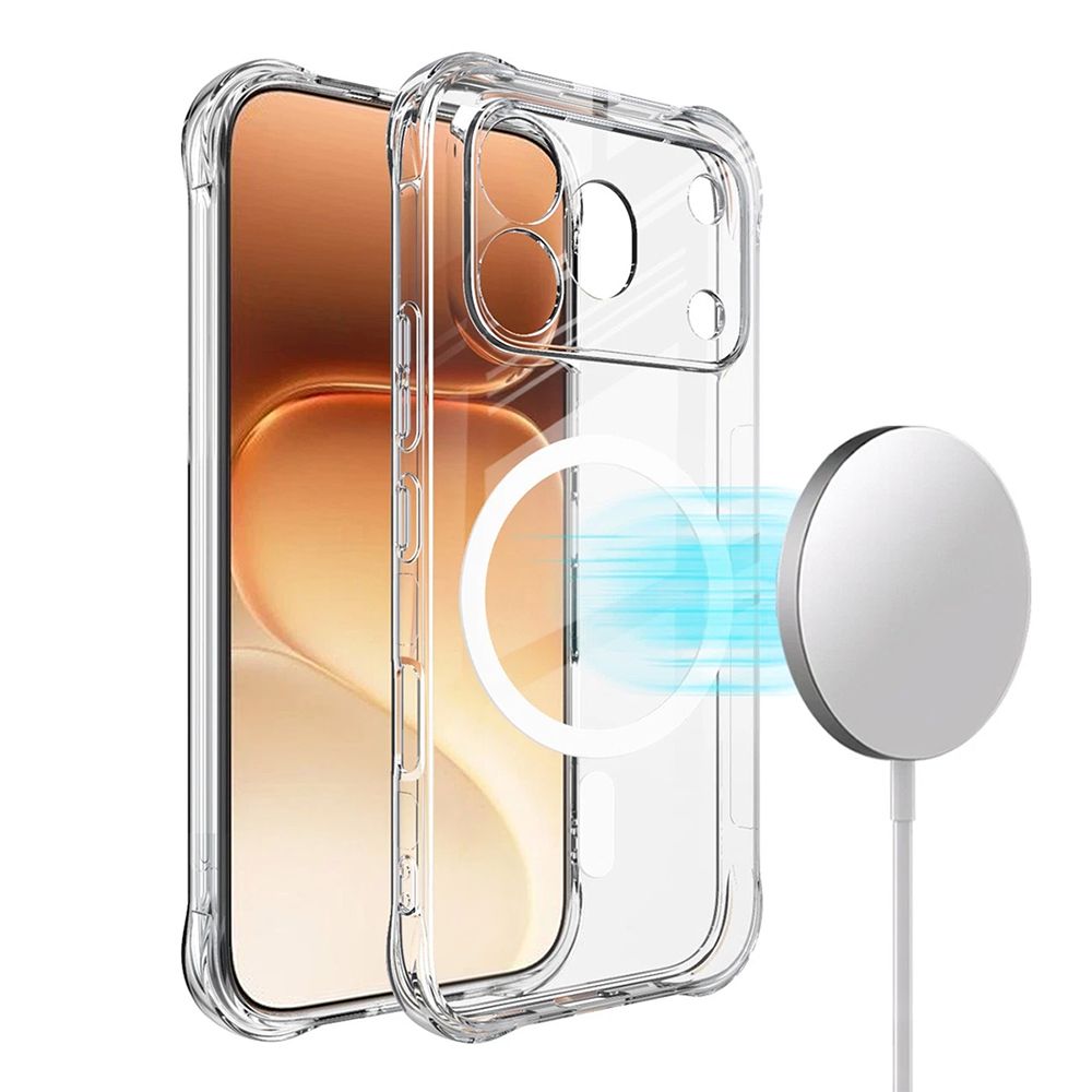 Maska za Honor 600 Pro — Magsafe Ice Cube, transparent