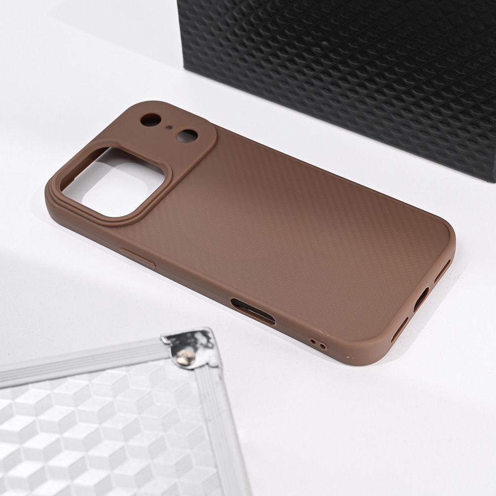 Maska za Apple iPhone 17 Pro Max — Magsafe Kevlar, braon
